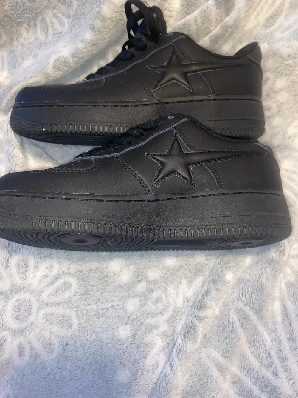 Kenneth Cole Black Kids' Lace-Up Sneakers